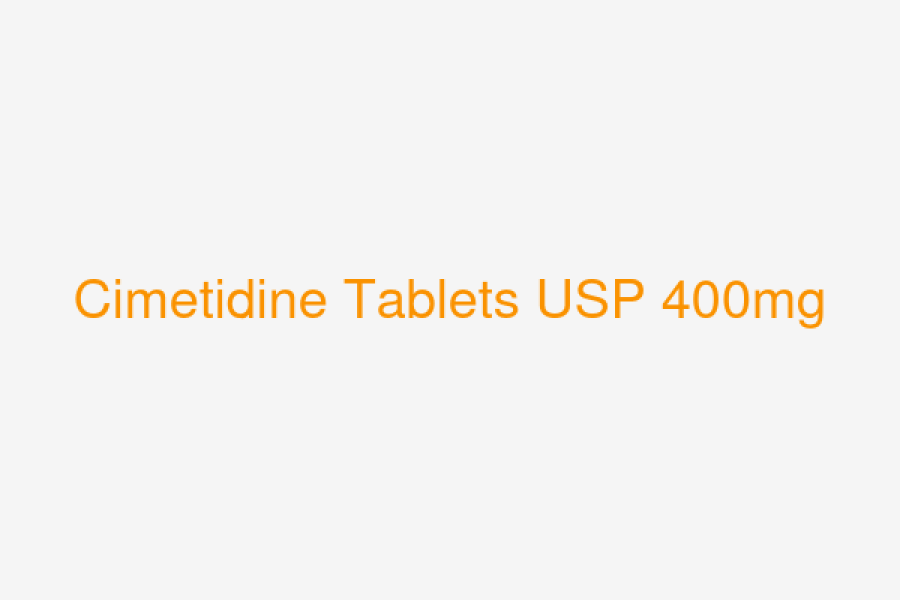 Cimetidine Tablets USP 400mg