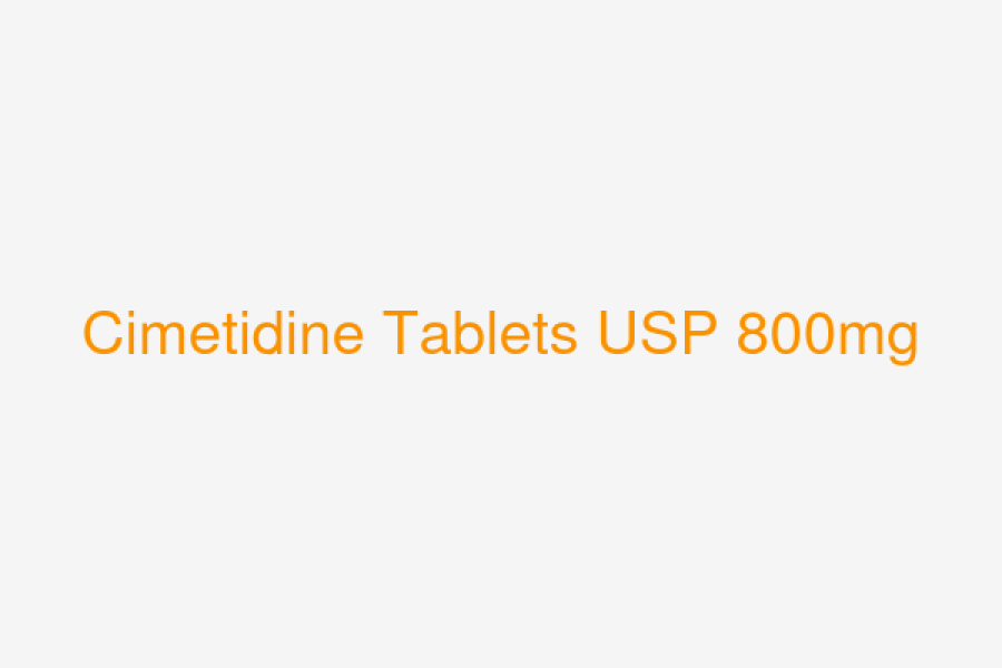 Cimetidine Tablets USP 800mg