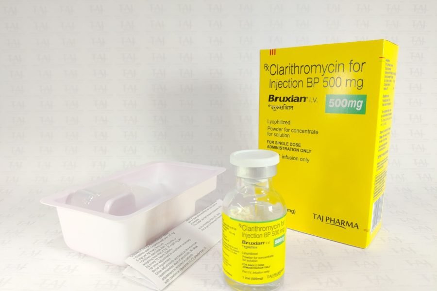 Clarithromycin for Injection BP 500mg