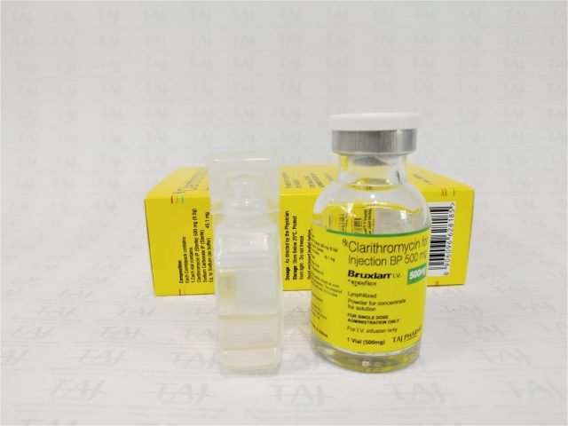 Clarithromycin 500mg for Injection