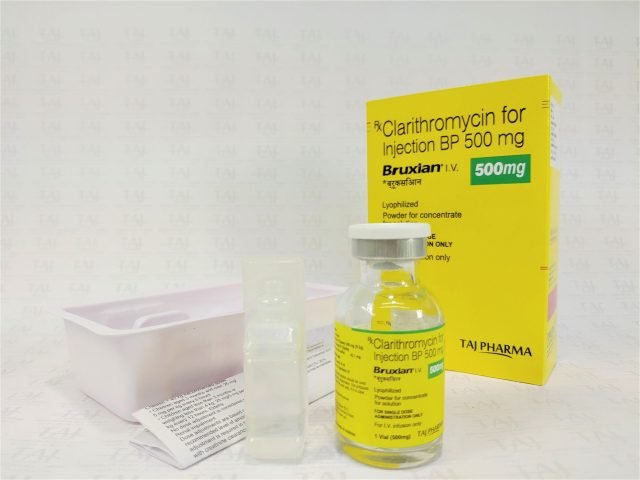 Clarithromycin 500mg for Injection