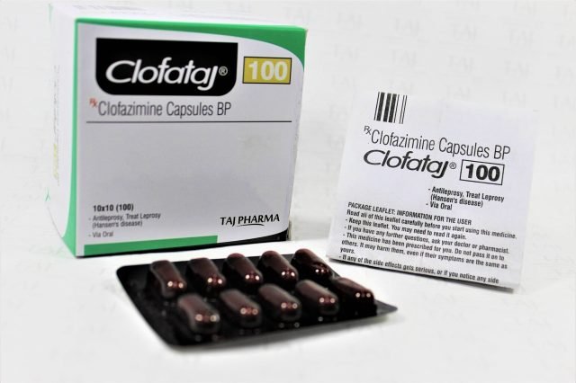 Clofazimine Capsules BP 100mg (Clofataj)