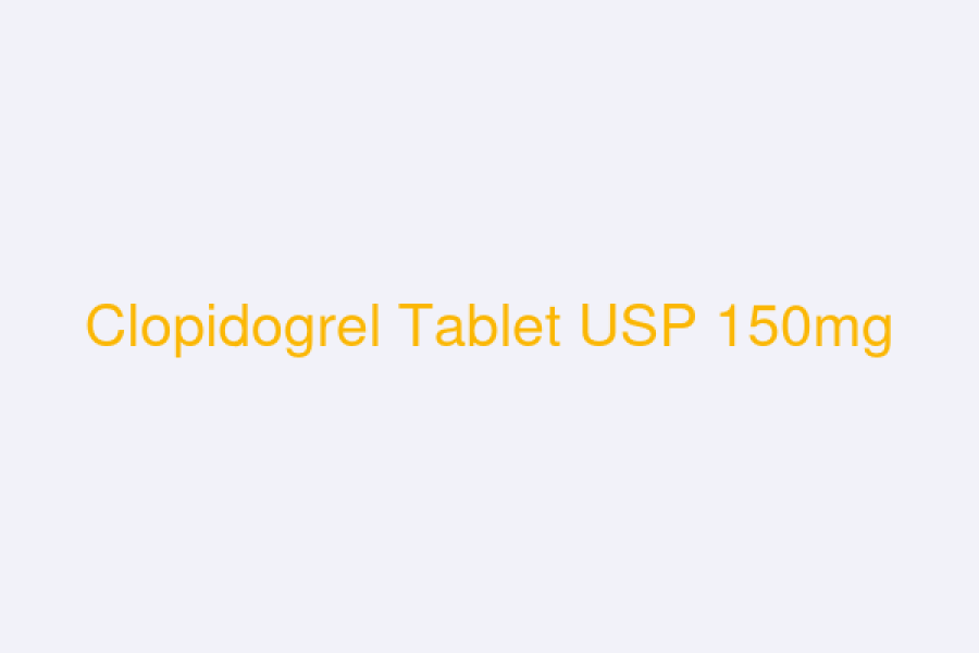 Clopidogrel Tablet USP 150mg