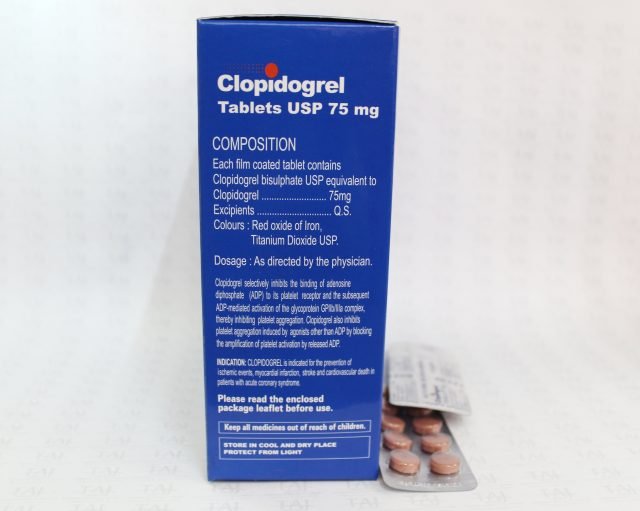 Clopidogrel Tablet USP 75mg