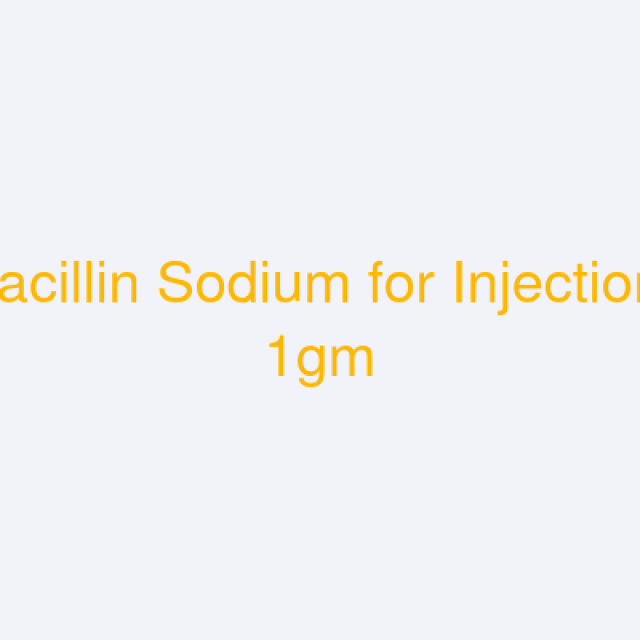 Cloxacillin Sodium for Injection BP 1gm