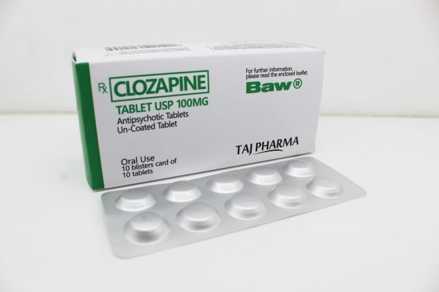 Clozapine 100mg Tablets