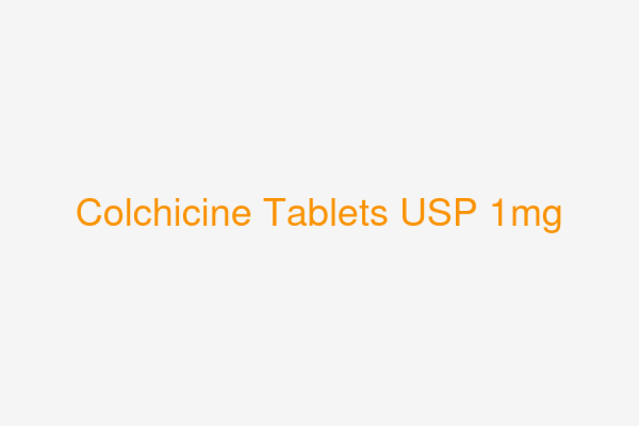 Colchicine Tablets USP 1mg