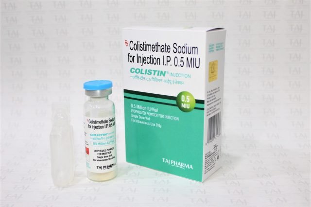 Colistimethate Sodium for Injection I.P. 0.5MIU