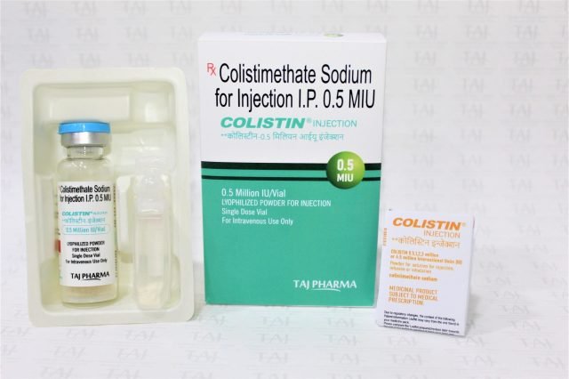 Colistimethate Sodium for Injection I.P. 0.5MIU (COLISTIN)