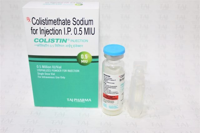 Colistimethate Sodium for Injection I.P. 0.5MIU