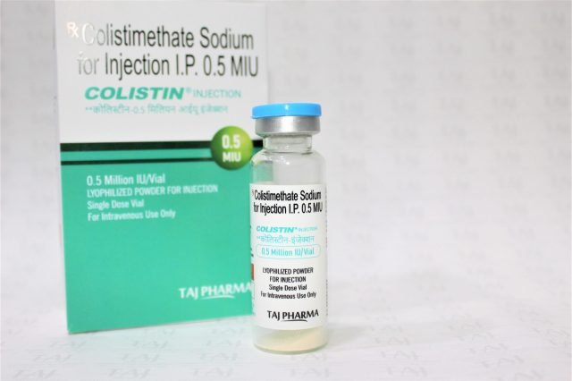 Colistimethate Sodium for Injection I.P. 0.5MIU