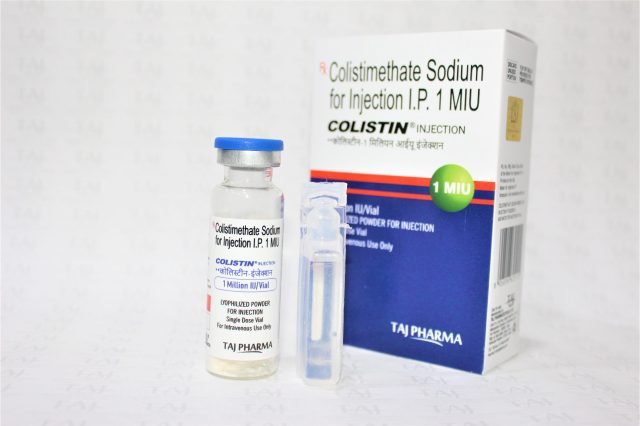Colistimethate Sodium for Injection I.P. 1MIU