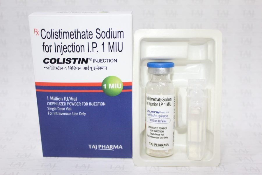 Colistimethate Sodium for Injection I.P. 1MIU (COLISTIN)
