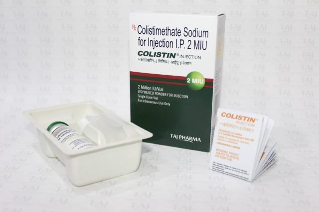 Colistimethate Sodium for Injection I.P. 2MIU