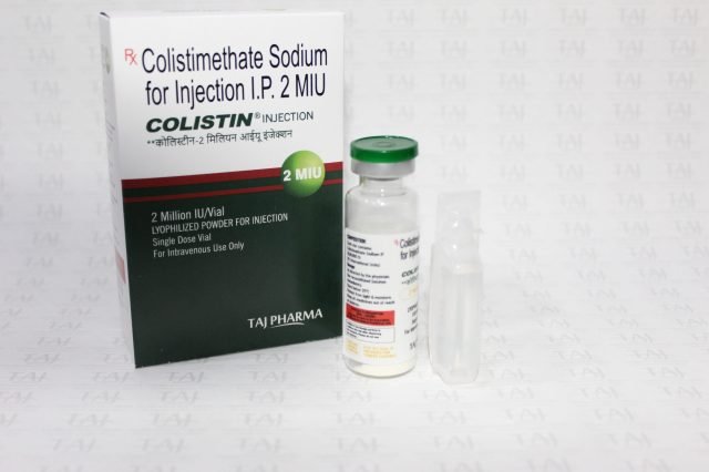 Colistimethate Sodium for Injection I.P. 2MIU
