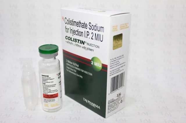 Colistimethate Sodium for Injection I.P. 2MIU