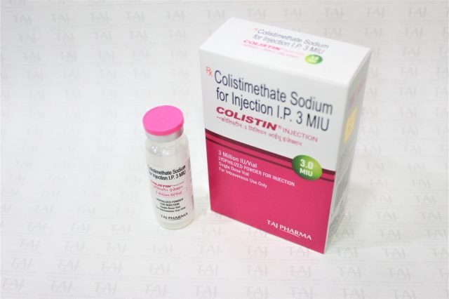 Colistimethate Sodium for Injection I.P. 3MIU