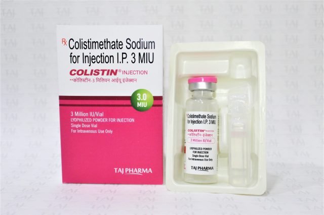 Colistimethate Sodium for Injection I.P. 3MIU