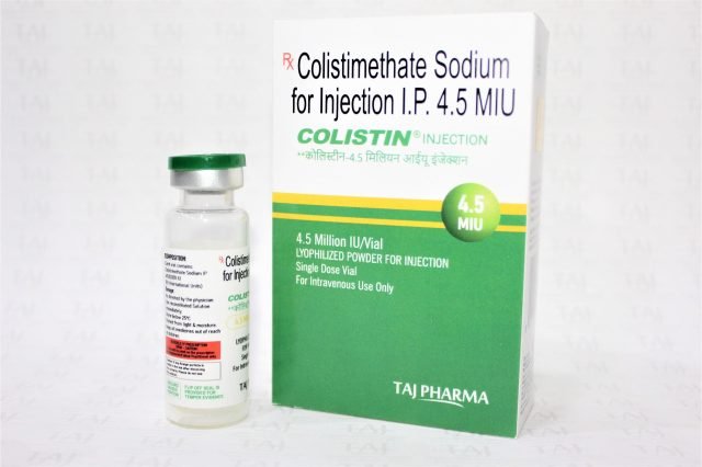 Colistimethate Sodium for Injection I.P. 4.5MIU