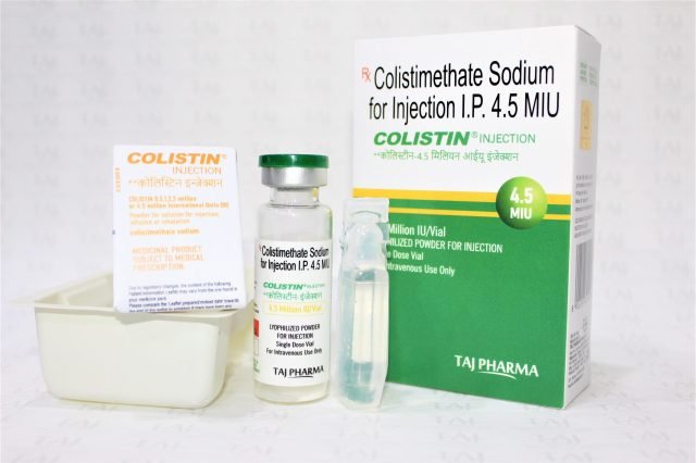 Colistimethate Sodium for Injection I.P. 4.5MIU (COLISTIN)