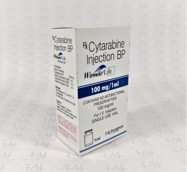 Cytarabine Injection BP 100mg/1ml Taj Pharma