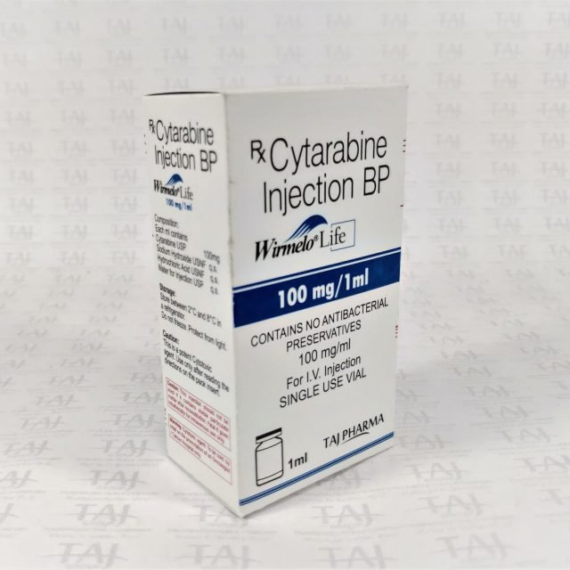 Cytarabine Injection BP 100mg/1ml Taj Pharma
