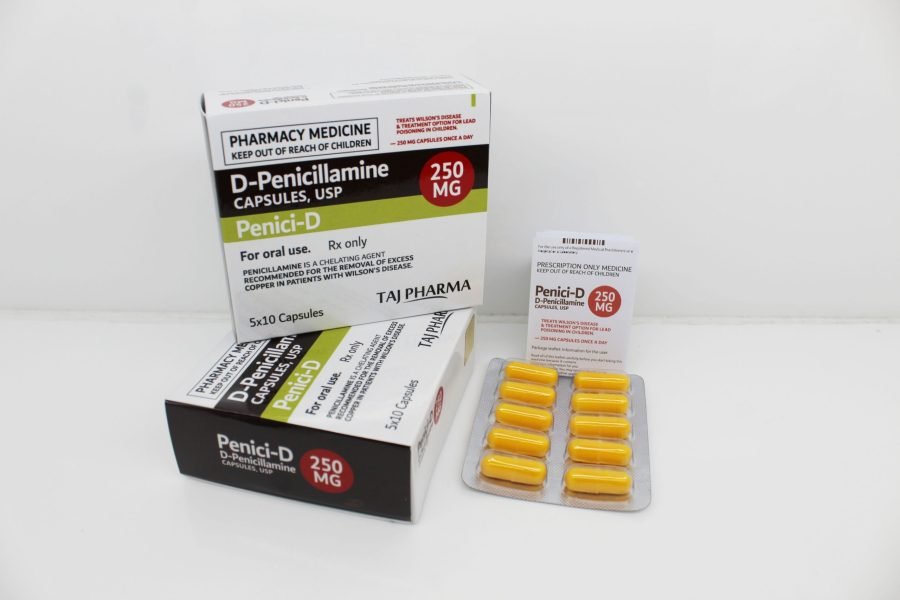 D-Penicillamine Capsules Manufacturers India and Pioneer Exporters