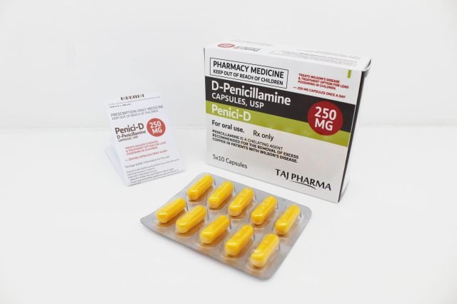 D-Penicillamine Capsules USP 250mg