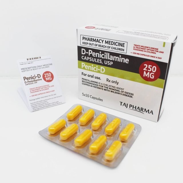 D-Penicillamine Capsules USP 250mg