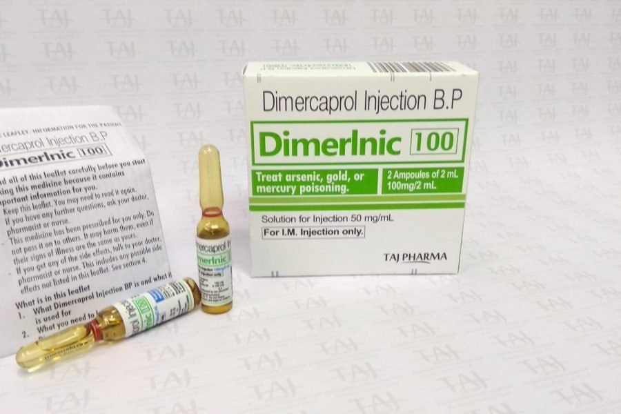 Dimercaprol 50 mg/ml Injection BP