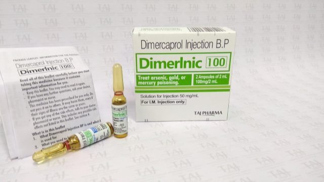 Dimercaprol 50 mg/ml Injection BP