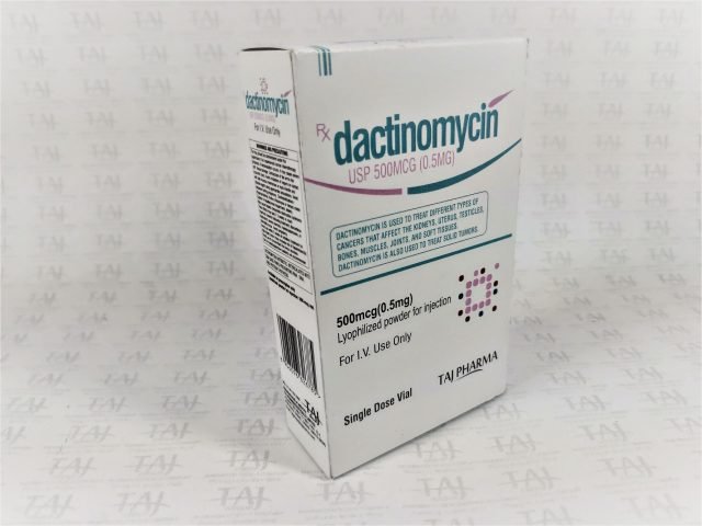 Dactinomycin for Injection USP 500mcg (0.5mg)