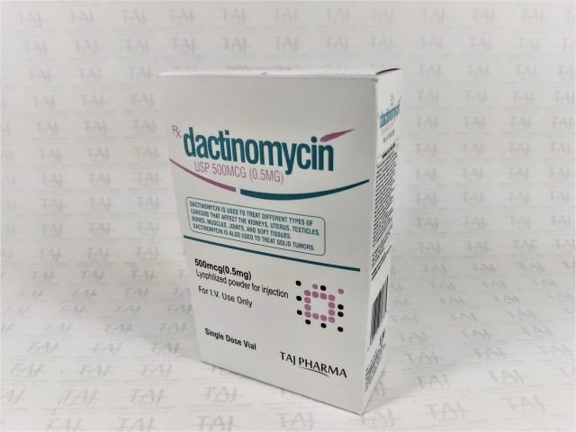 Dactinomycin for Injection USP 500mcg (0.5mg)