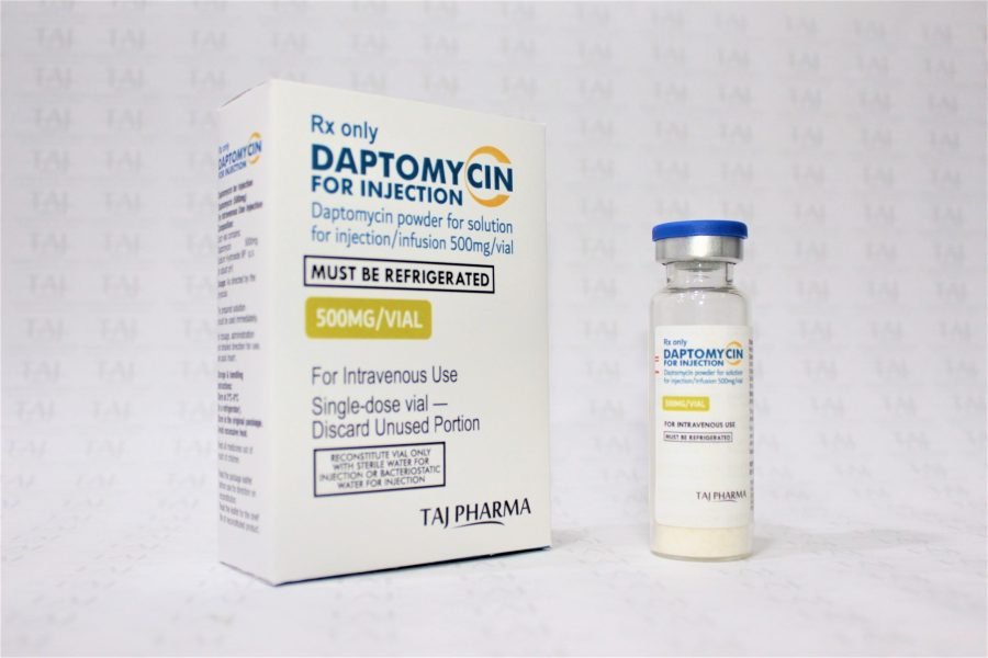 Daptomycin for Injection or Infusion 500mg Taj Pharma