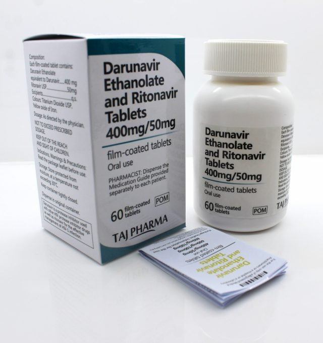 Darunavir Ethanolate & Ritonavir Tablets (400mg+50mg)