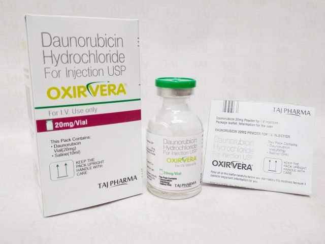 Daunorubicin HCL for Injection USP 20mg (Oxirvera)