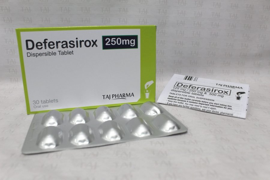 Deferasirox Dispersible Tablets 250mg Taj Pharma