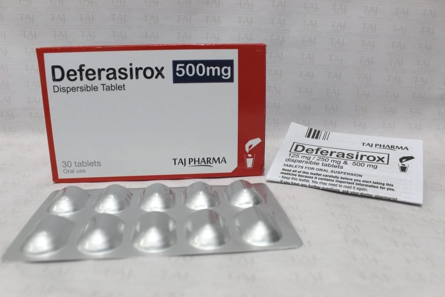 Deferasirox Dispersible Tablets 500mg Taj Pharma