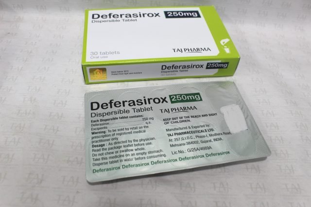 Deferasirox Dispersible Tablets 250mg 