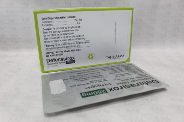 Deferasirox Dispersible Tablets 250mg 
