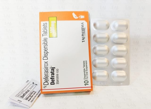 Deferasirox Dispersible Tablets 100mg (Defrataj)