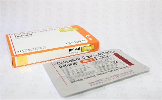 Deferasirox Dispersible Tablets 100mg (Defrataj)
