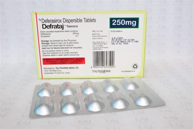 Deferasirox Dispersible Tablets 250mg