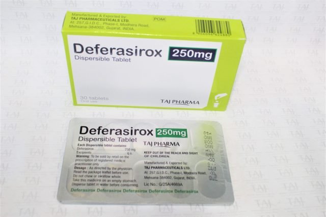 Deferasirox Dispersible Tablets 250mg 