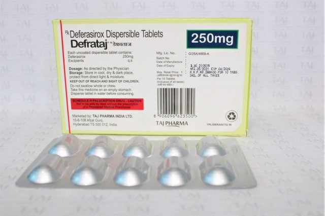 Deferasirox Dispersible Tablets 250mg