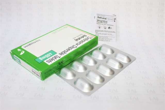 Deferasirox Dispersible Tablets 400mg (DEFRATAJ)