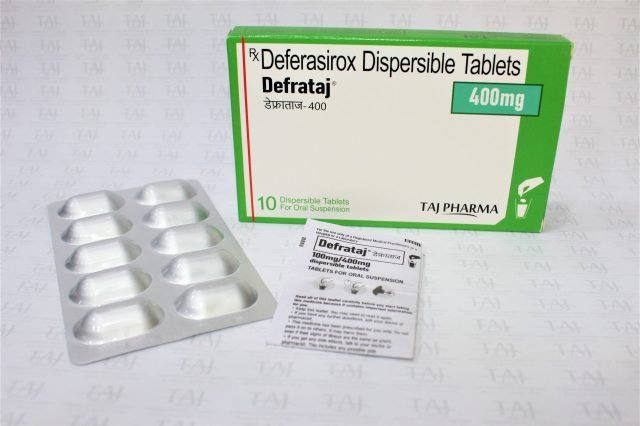 Deferasirox Dispersible Tablets 400mg (DEFRATAJ)