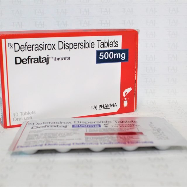 Deferasirox Dispersible Tablets 500mg (Defrataj)