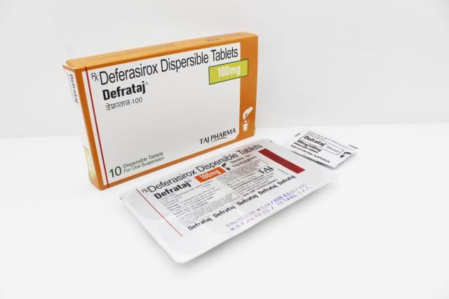 Deferasirox Dispersible Tablets 100mg (Defrataj)