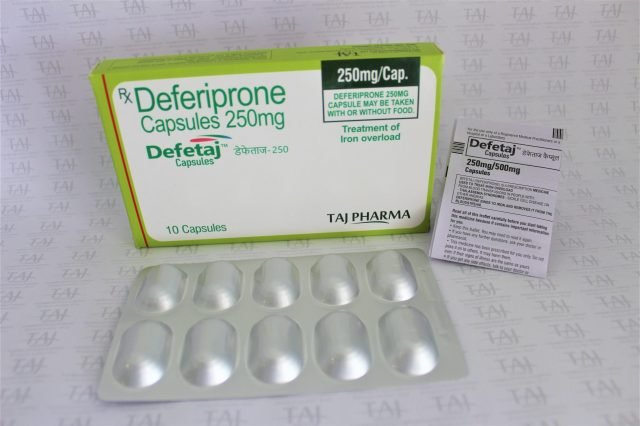 Deferiprone Capsule 250mg (Defetaj)